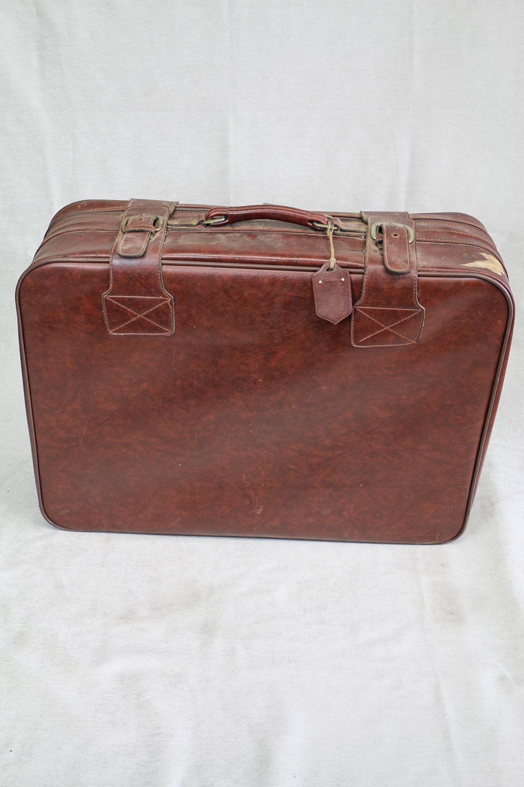Large Vintage Suitcase - Prop Starz Brisbane